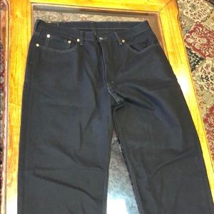 Brand New never worn Black Levi Jeans Relaxed.